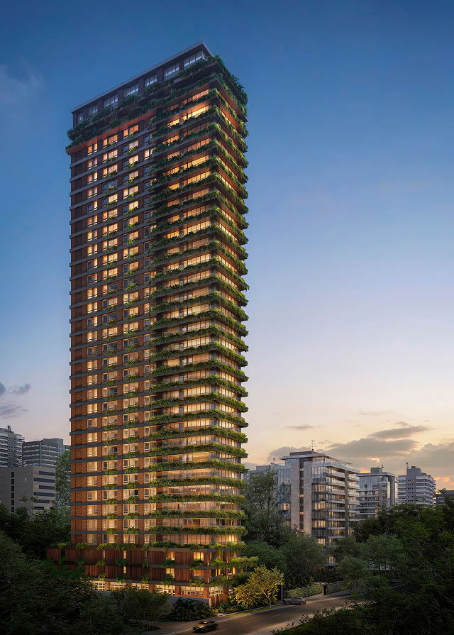 Apartamento Horácio Lafer em São Paulo - Fachada