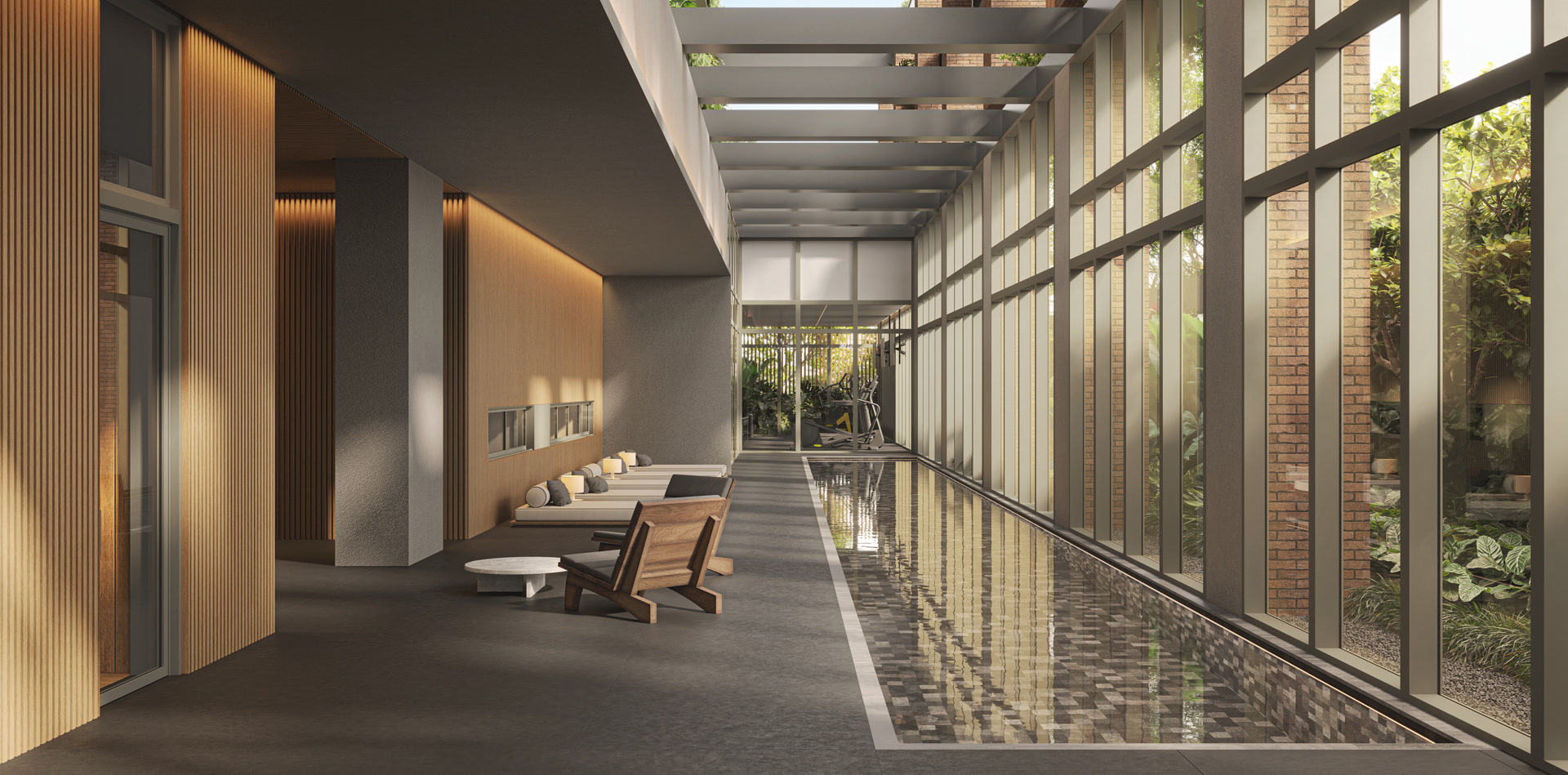 PISCINA COBERTA E DESCANSO WELLNESS